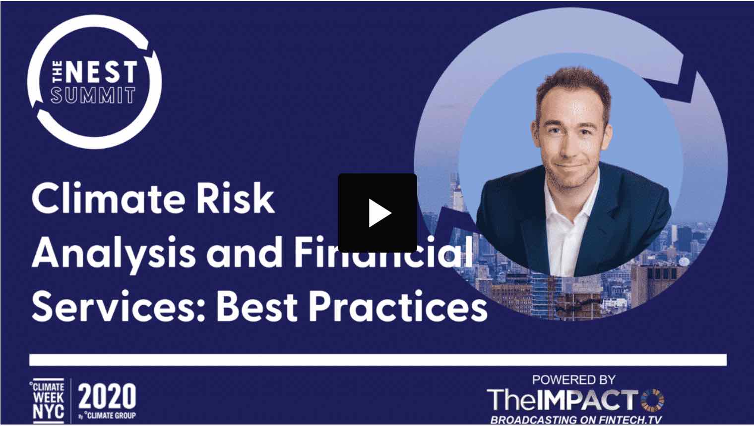 Climate Risk Analysis and Financial Services: Best Practices