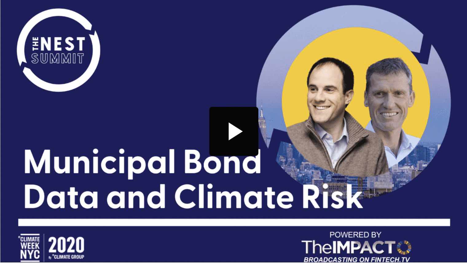 Municipal Bond Data and Climate Risk